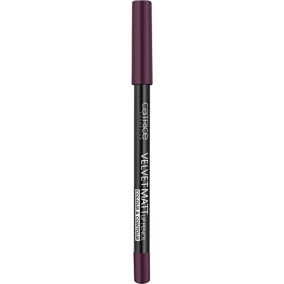 Catrice Velvet Matt Colour & Contour tužka na rty 100 Tasty Aubergine 1,3 g