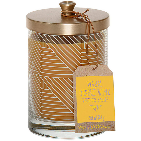 Yankee Candle Tumbler Warm Desert Wind - Teplý pouštní vítr vonná svíčka sklo Wanderlust 283 g