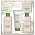 Baylis & Harding Ovesné vločky, Mléko, Med tekuté tělové mýdlo 300 ml + mýdlo 150 g + tělové mléko 130 ml + koupelové mléko 300 ml + masážní houbička, kosmetická sada
