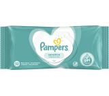 Pampers Sensitive nawilżane chusteczki, 52 szt.