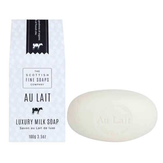 Scottish Fine Soaps Au Lait hydratační mýdlo s mlékem 100 g