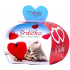 NeoCos Srdíčko červené dárkové mýdlo v krabičce 35 g