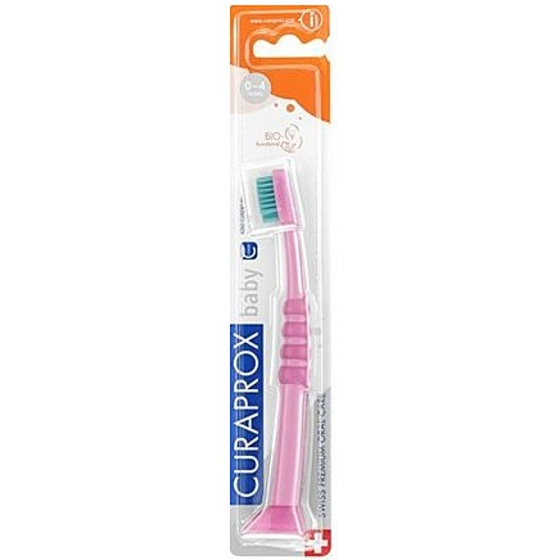 Curaprox Baby szczoteczka do zębów dla dzieci z ultramiękkimi włóknami 0-4 lata różne kolory