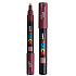 Posca Uniwersalny marker akrylowy 0,7 - 1 mm Bordo PC-1M