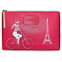 Lancome Paris kosmetická taštička růžová pro ženy 20 x 14 x 5 cm