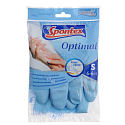 Spontex Optimal Rękawice gumowe rozmiar S 1 para