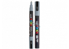 Posca Uniwersalny akrylowy marker 0,9 - 1,3 mm Szary PC-3M