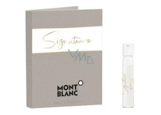 Montblanc Signature parfémovaná voda pro ženy 2 ml s rozprašovačem, odstřik