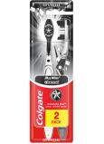 Colgate MaxWhite Charcoal miękka szczoteczka do zębów 1+1 szt