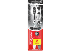 Colgate MaxWhite Charcoal miękka szczoteczka do zębów 1+1 szt