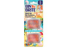 Bin Brite Mediterranean Sun naklejki zapachowe do kosza 2 sztuki
