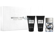 Michael Kors Pour Homme parfémovaná voda 50 ml + balzám po holení 50 ml + sprchový gel 50 ml, dárková sada pro muže