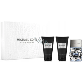 Michael Kors Pour Homme woda perfumowana 50 ml + balsam po goleniu 50 ml + żel pod prysznic 50 ml, zestaw prezentowy dla mężczyzn