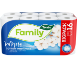 Tento White Cotton Whiteness 2-warstwowy papier toaletowy, 16 rolek, 18 m rolka