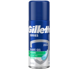 Gillette Series 3x Action Sensitive żel do golenia dla mężczyzn 75 ml