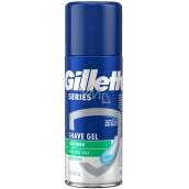 Gillette Series 3x Action Sensitive żel do golenia dla mężczyzn 75 ml