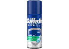 Gillette Series 3x Action Sensitive żel do golenia dla mężczyzn 75 ml