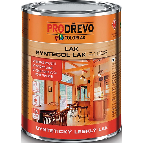 Colorlak Syntecol lak S1002 syntetyczny błyszczący lak 0,35 l