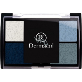 Dermacol Quattro Eye Shadow oční stíny 02 Modré oči 5 g Dermacol Quattro Eye Shadow oční stíny 02 Modré oči 5 g