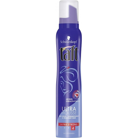 Taft Ultra Silně tužící pěnové tužidlo na vlasy 200 ml