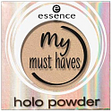 Essence My Must Haves Holo Powder oční stíny 01 Honestly Me Holo 1,7 g