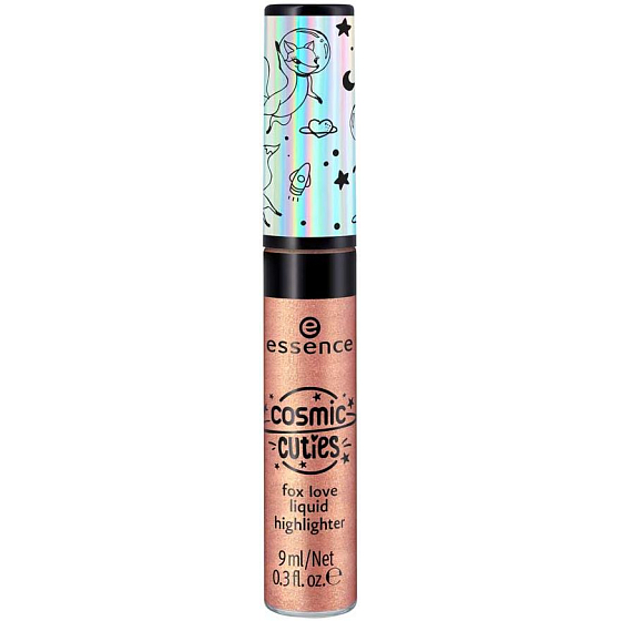 Essence Cosmic Cuties rozjasňovač Fox Love 9 ml