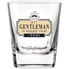 Nekupto Liga Pravých Gentlemanů Whisky sklenička Gentleman je otázkou volby 200 ml Nekupto Liga Pravých Gentlemanů Whisky sklenička Gentleman je otázkou volby 200 ml