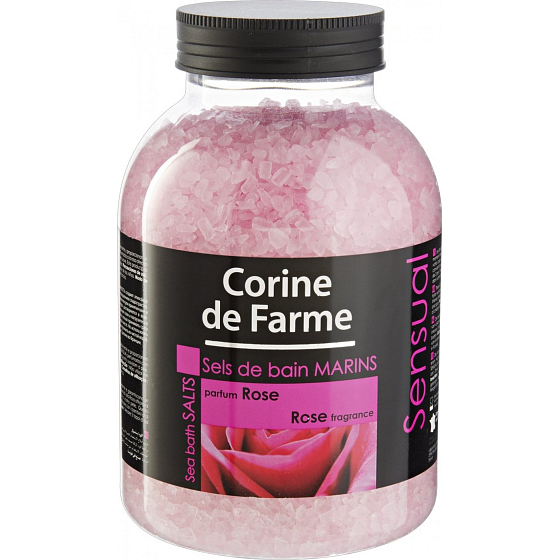 Corine de Farme Rosesůl do koupele 1,3 kg