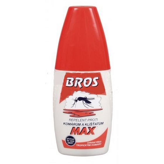 Bros Max Repelent proti komárům a klíšťatům 50 ml rozprašovač