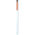 Kosmetický štětec na oční stíny rovný Rosegold 17 cm