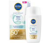 Nivea Sun Derma Skin Clear OF 50+ lekki krem do opalania 40 ml