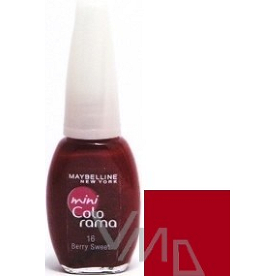 Maybelline Colorama lak na nehty 16 Berry Sweet 7,5 ml