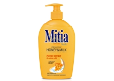 Mitia Miód i Mleko płynne mydło z ekstraktami miodowymi dozownik 500 ml