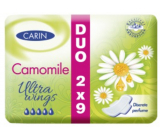 Carine Ultra Wings Kamille wkładki intymne Duo 2 x 9 sztuk