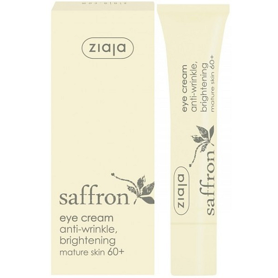 Ziaja Krokus 60+ krem pod oczy korygujący zmarszczki dla dojrzałej cery 15 ml