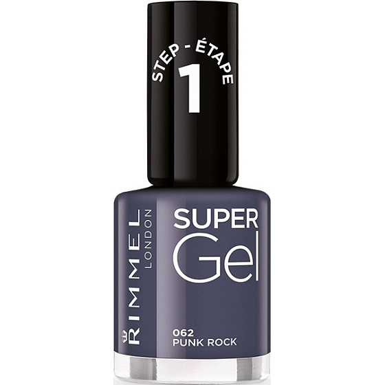Rimmel London Super Gel lak na nehty 062 Punk Rock 12 ml