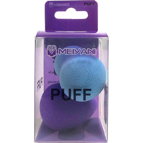 Puff Powder Houbička na make-up hruška 1 kus + kapka 1 kus 312
