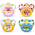 Nuk Classic Happy Kids latexové šidítko 0-6 měsíců 1 kus v balení, různé barvy