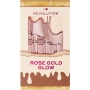 I Heart Revolution Rose Gold Glow Mini Chocolate Palette paletka rozjasňovačů 11,2 g