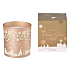 Arome Winter Glow Frankincense & Myrrh svíčka vonná sklo zlatá v dárkové krabičce 80 x 90 mm 500 g