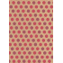 Ditipo Dárkový balicí papír 70 x 200 cm KRAFT Růžová kolečka