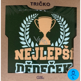 Albi Humorne tričko Najlepszy dziadek, pánské velikost L Albi Humorne tričko Najlepszy dziadek, pánské velikost L