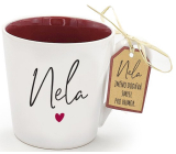 Nekupto Original Kubek z imieniem Nela 300 ml