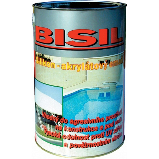 Bisil kolor do betonu pod wodę, wodoodporny, 0101 szary, 3,5 kg