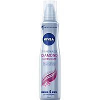 Nivea Diamond Gloss Care piankowe spray do włosów, 150 ml