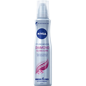 Nivea Diamond Gloss Care piankowe spray do włosów, 150 ml