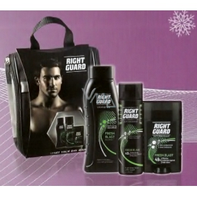 Right Guard Fresh Blast taška sprchový gel + deodorant sprej + deostick, kosmetická sada