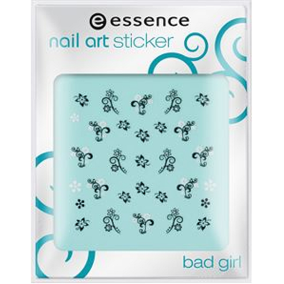 Essence Nail Art Sticker nálepky na nehty 04 Bad Girl 1 aršík