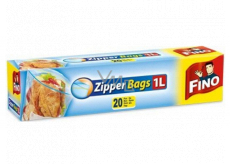 Fino Zipper Bags sáčky na zip 1 litr, 20 kusů