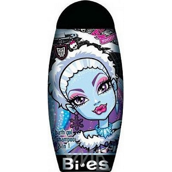 Mattel Monster High Abbey Bominable 2v1 sprchový gel a šampón pro děti 250 ml